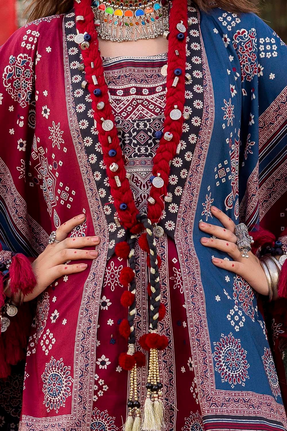 2 Piece Unstitched Printed Lawn Suit TL-52145