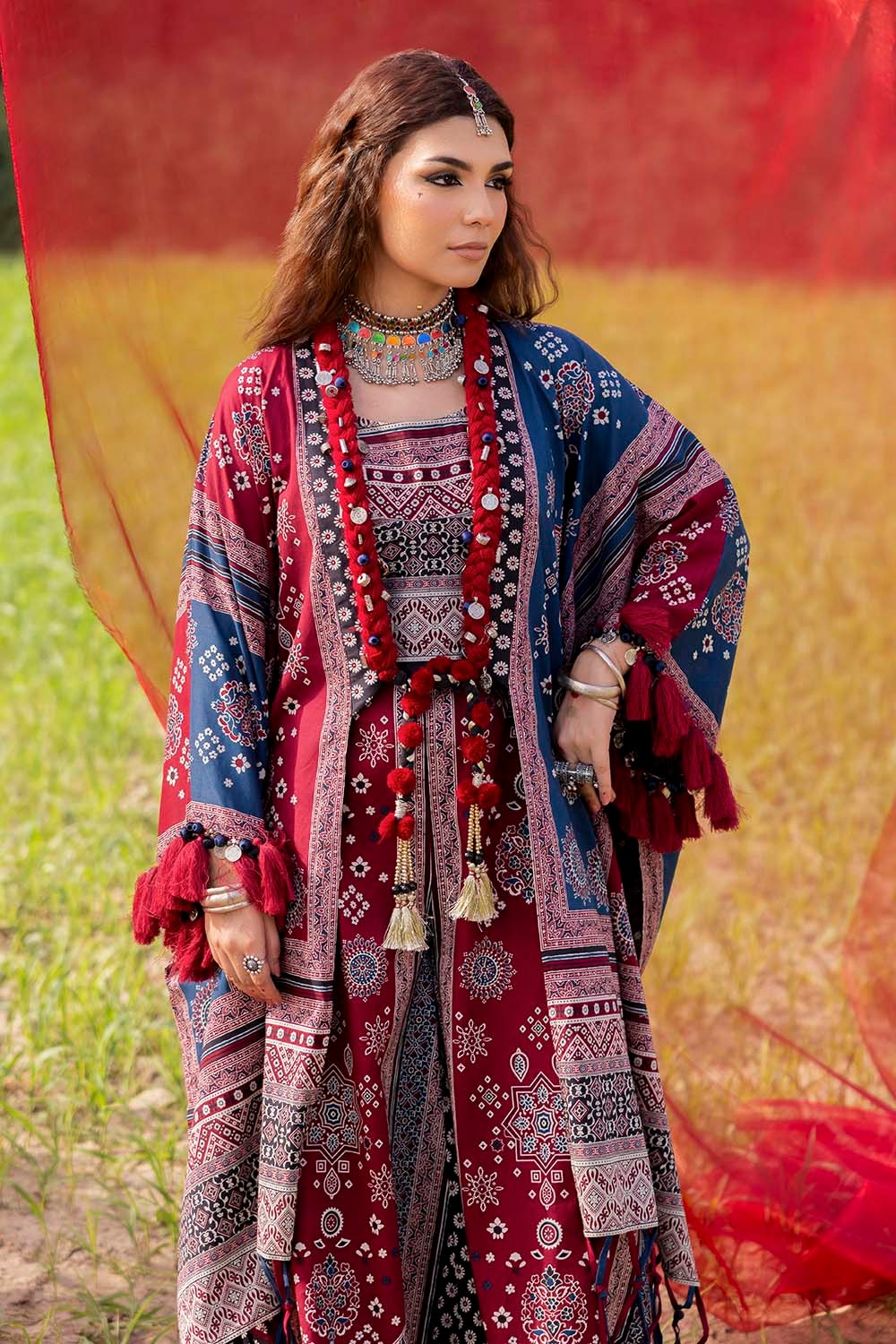 2 Piece Unstitched Printed Lawn Suit TL-52145