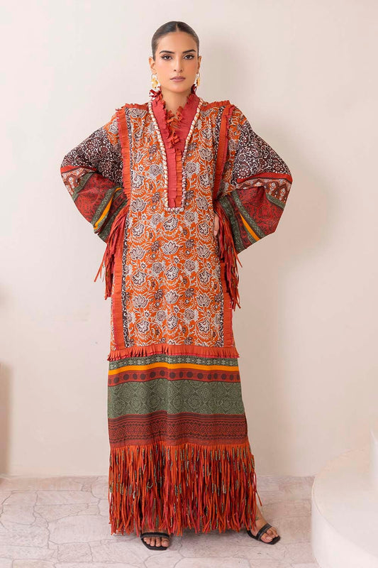 2 Piece Unstitched Printed Lawn Suit TL-52146