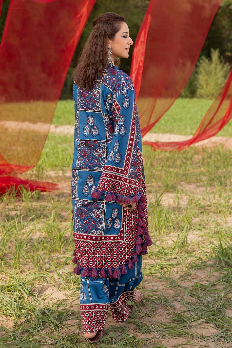 2 Piece Unstitched Printed Lawn Suit