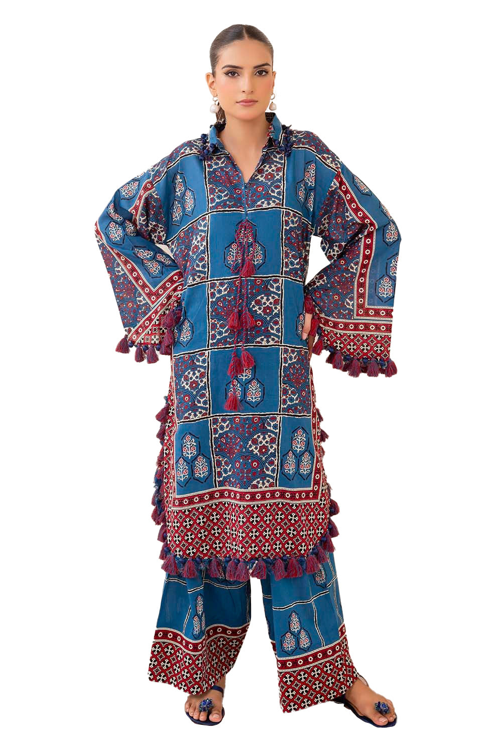 2 Piece Unstitched Printed Lawn Suit TL-52147