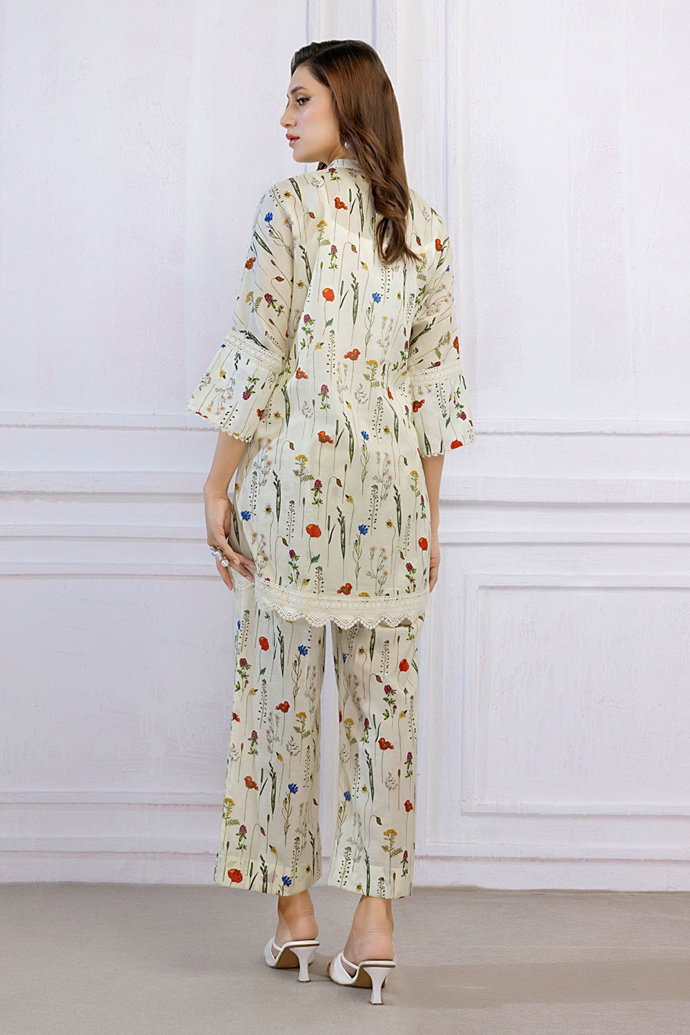 2 Piece Unstitched Printed Lawn Suit TLP-42034