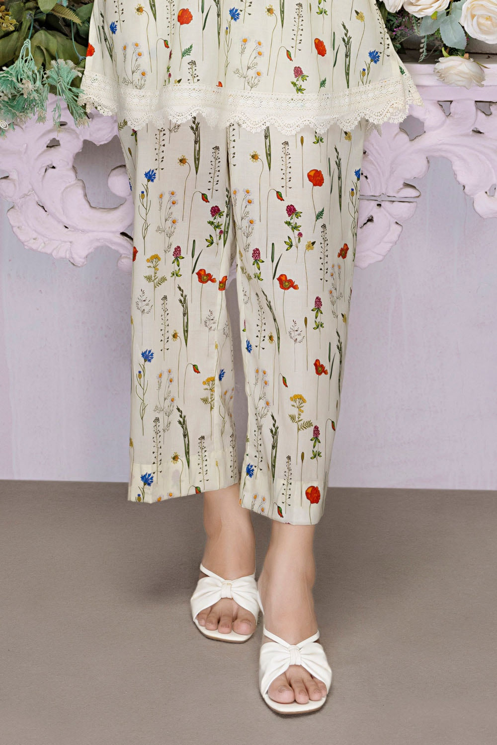 2 Piece Unstitched Printed Lawn Suit TLP-42034