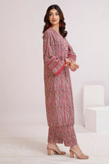 2 Piece Unstitched Printed Lawn Suit TLP-42035