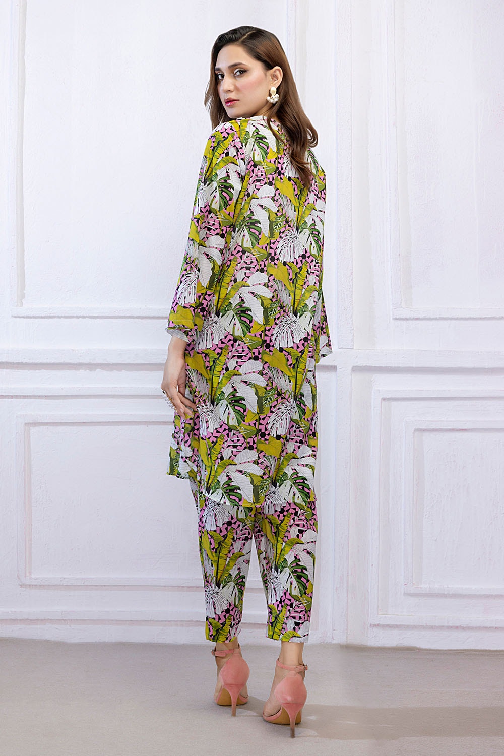 2 Piece Unstitched Printed Lawn Suit TLP-42037