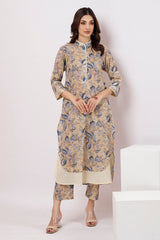2 Piece Unstitched Printed Lawn Suit TLP-42039