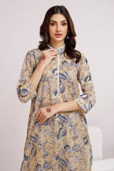 2 Piece Unstitched Printed Lawn Suit TLP-42039