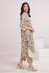 2 Piece Unstitched Printed Lawn Suit TLP-42039