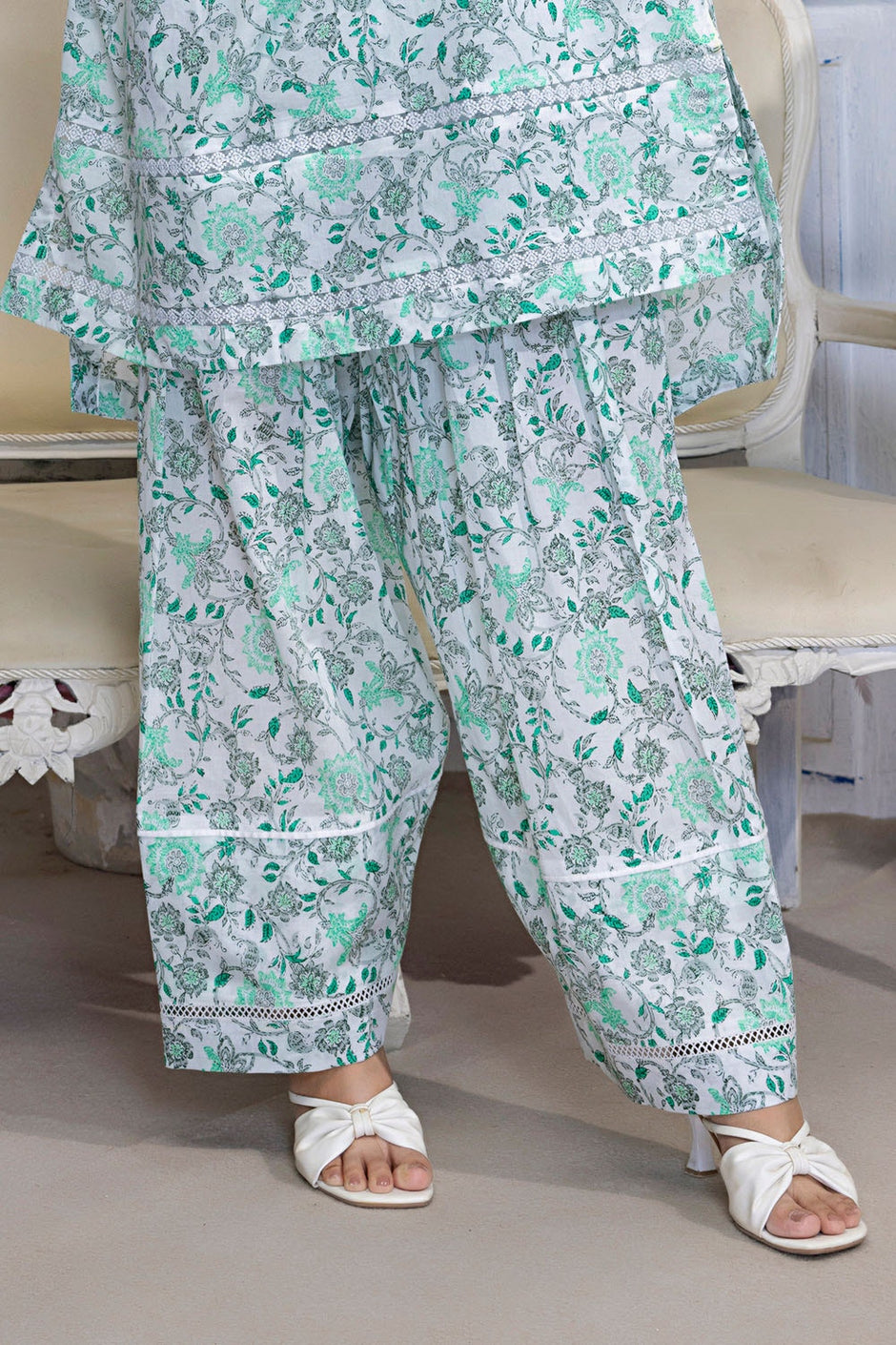 2 Piece Unstitched Printed Lawn Suit