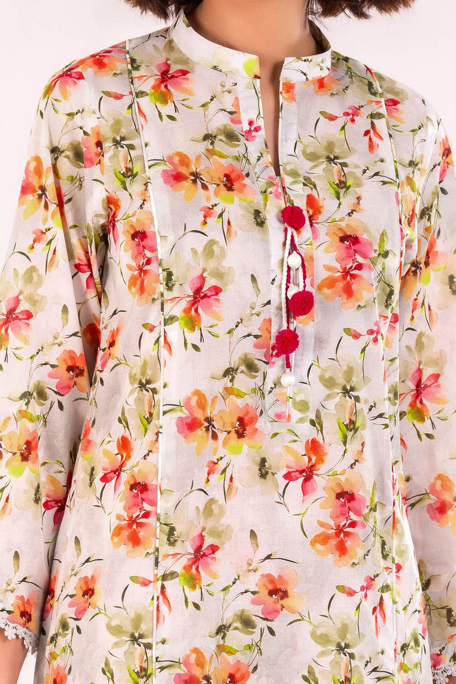 2 Piece Unstitched Printed Lawn Suit TLP-42062
