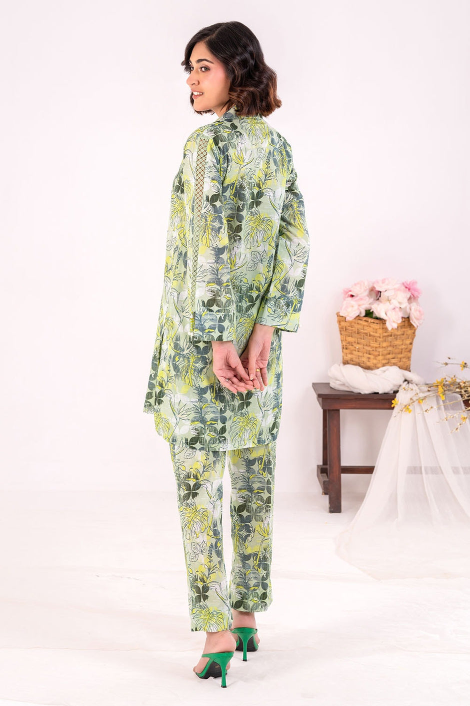 2 Piece Unstitched Printed Lawn Suit