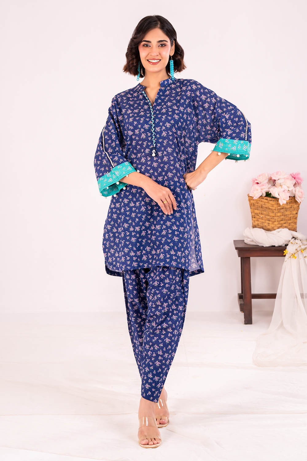 2 Piece Unstitched Printed Lawn Suit TLP-52020