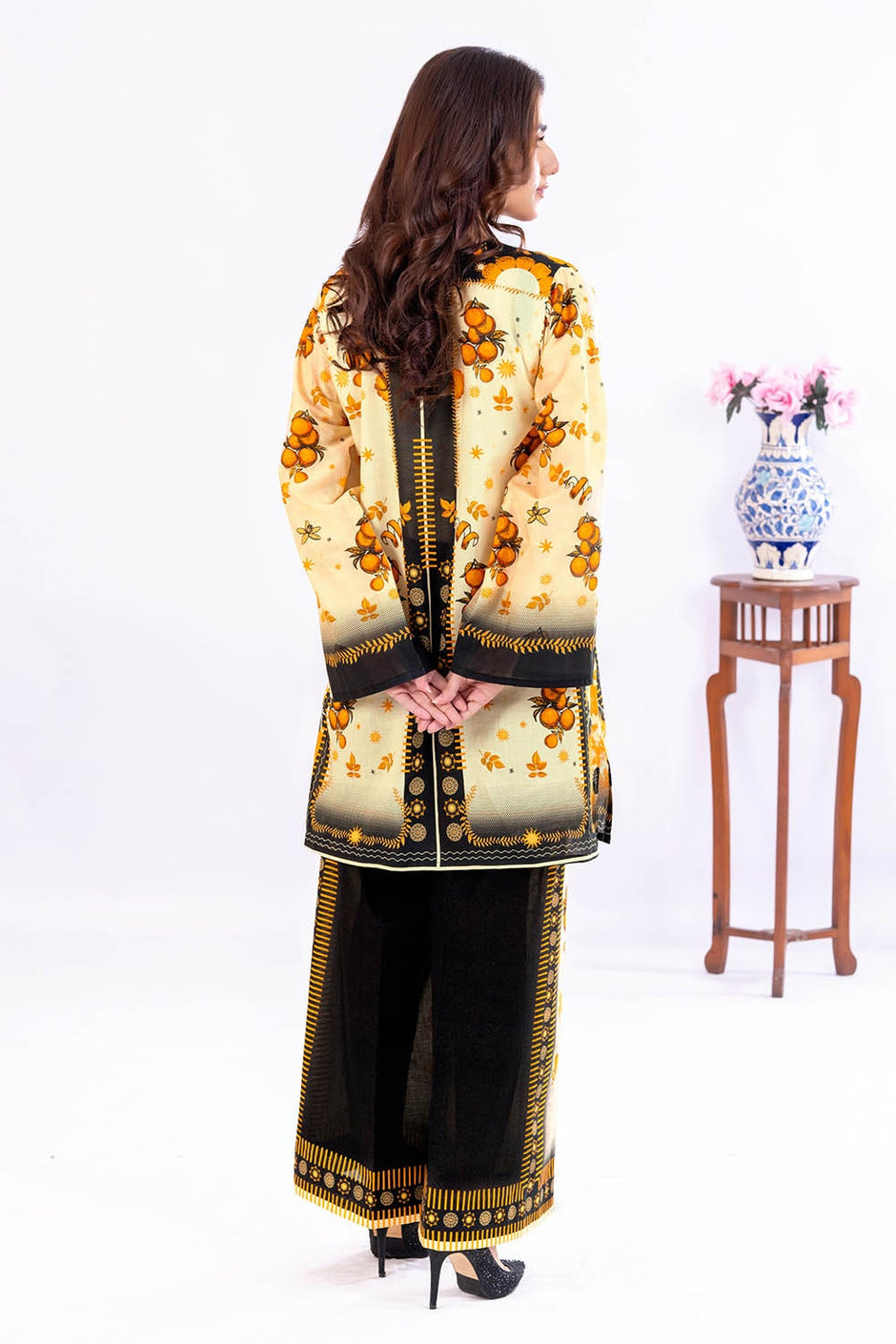 2 Piece Unstitched Printed Lawn Suit