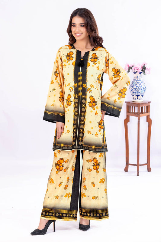 2 Piece Unstitched Printed Lawn Suit TLP-52021