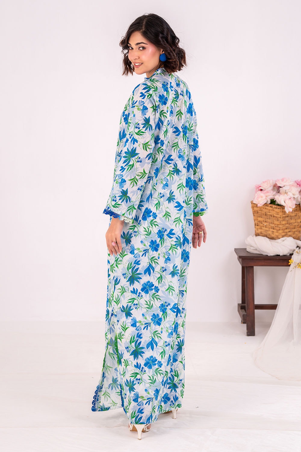 2 Piece Unstitched Printed Lawn Suit TLP-52029