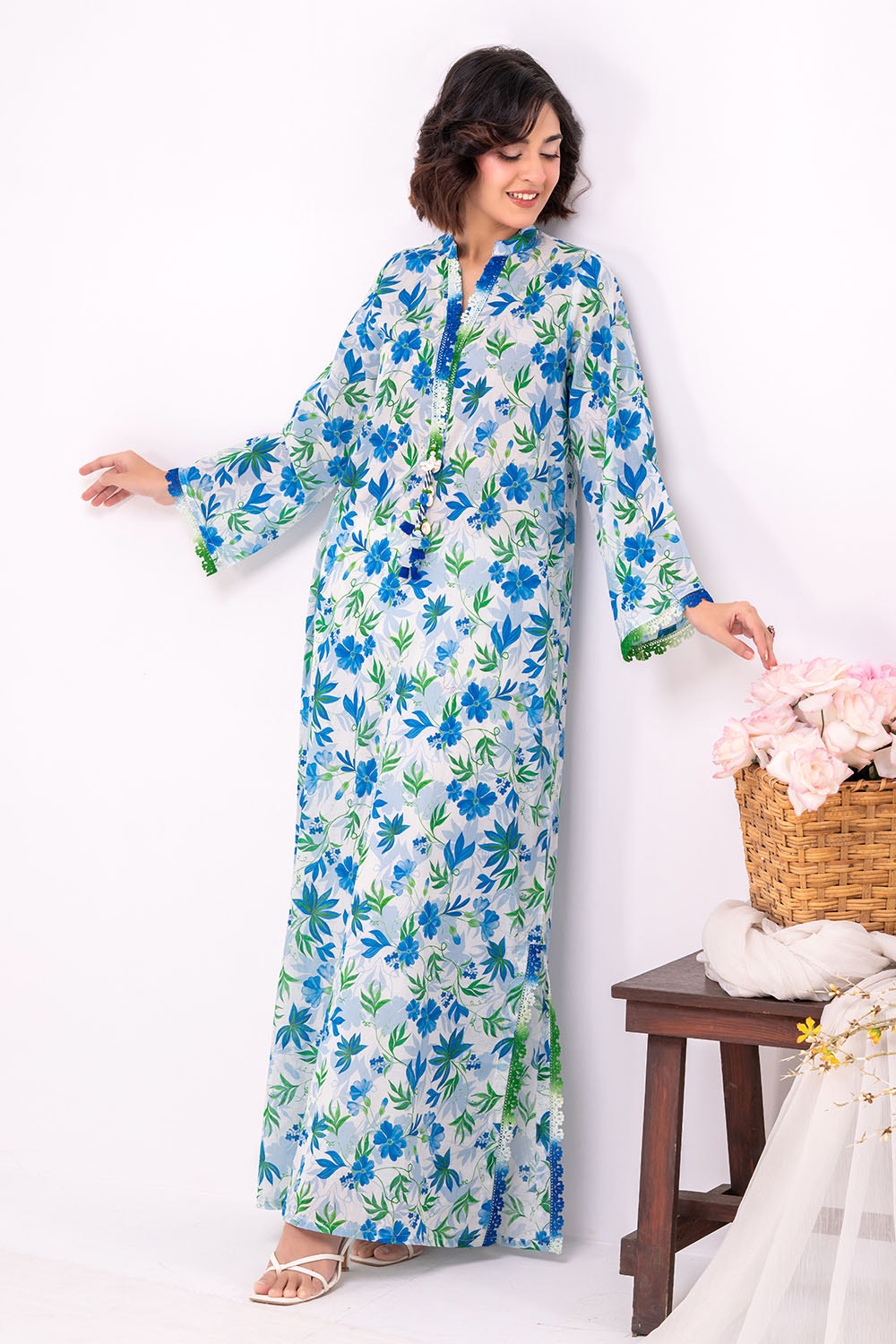 2 Piece Unstitched Printed Lawn Suit TLP-52029
