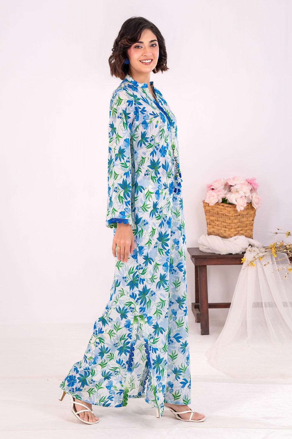 2 Piece Unstitched Printed Lawn Suit TLP-52029