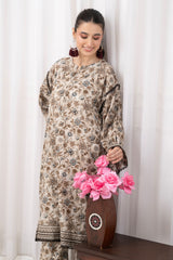 2 Piece Unstitched Printed Lawn Suit TLP-52033