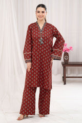 2 Piece Unstitched Printed Lawn Suit TLP-52034