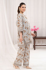 2 Piece Unstitched Printed Lawn Suit TLP-52035