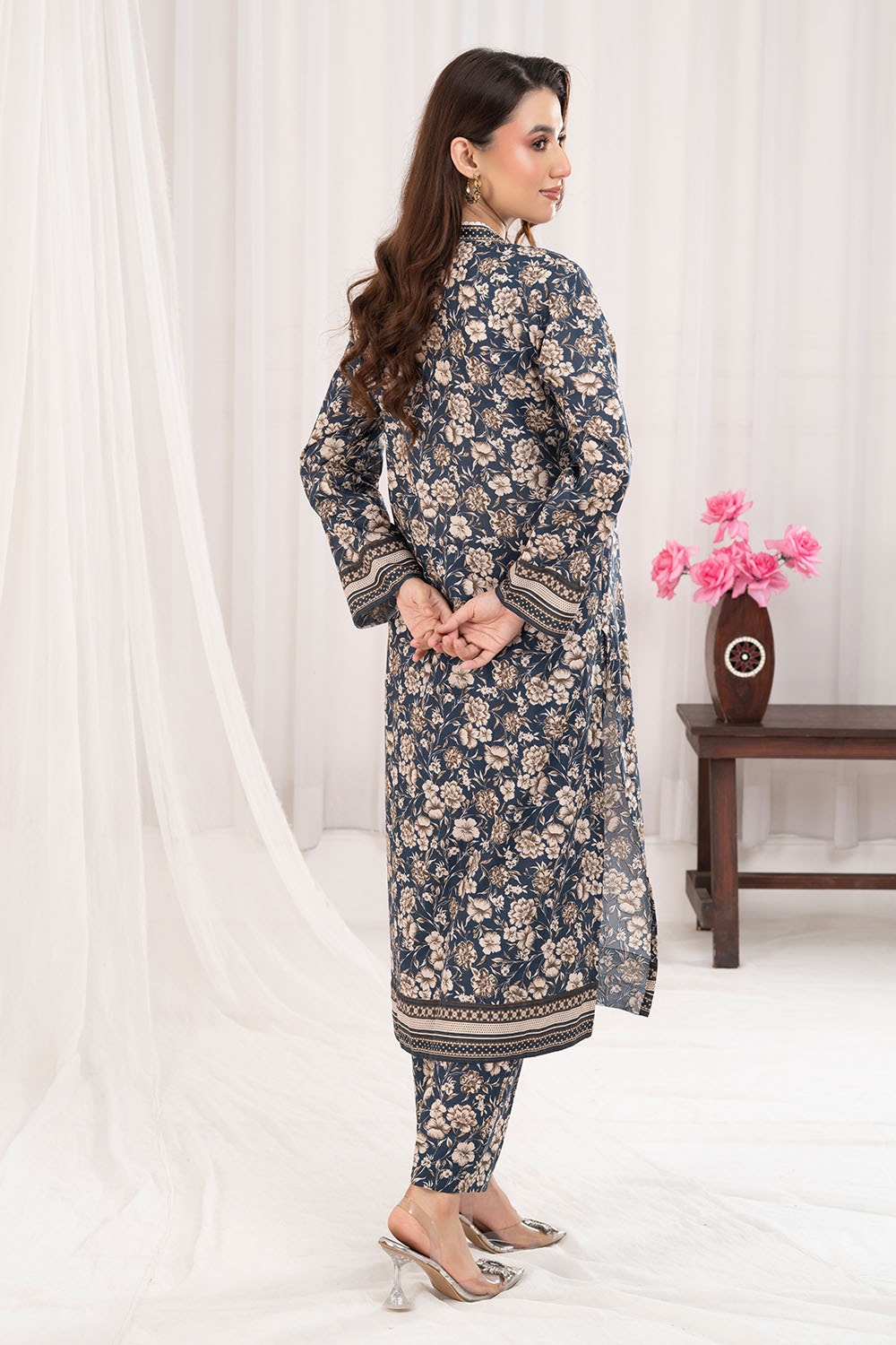 2 Piece Unstitched Printed Lawn Suit TLP-52037
