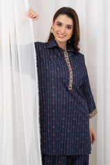 2 Piece Unstitched Printed Lawn Suit TLP-52041