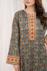2 Piece Unstitched Printed Lawn Suit TLP-52044