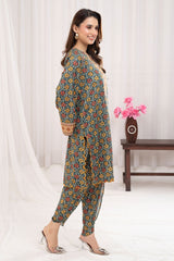 2 Piece Unstitched Printed Lawn Suit TLP-52044