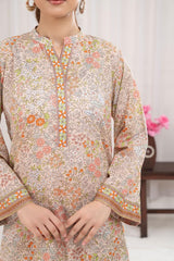 2 Piece Unstitched Printed Lawn Suit TLP-52046