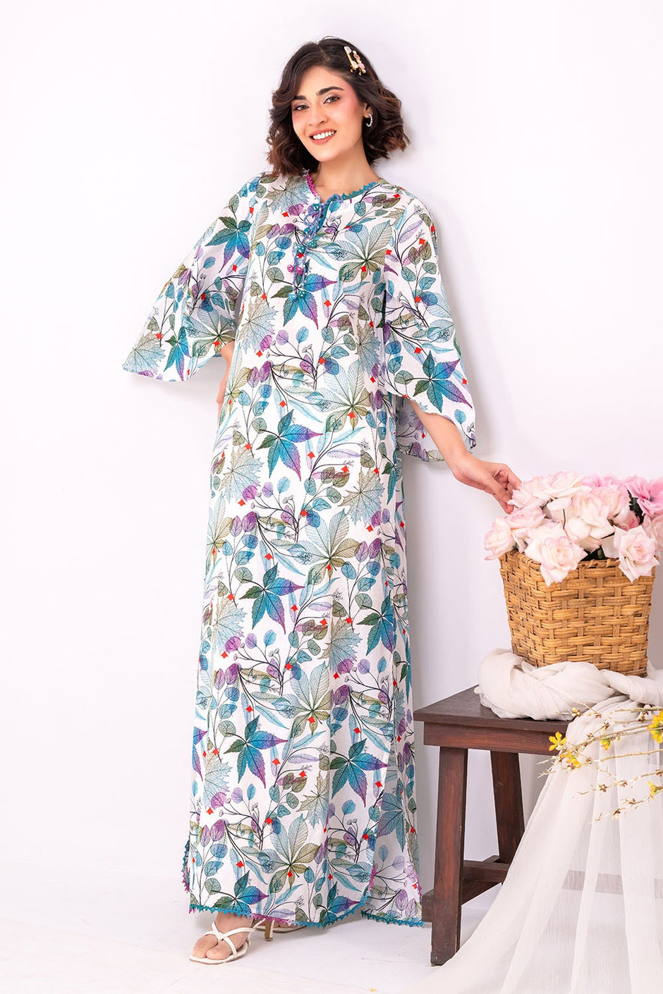 2 Piece Unstitched Printed Lawn Suit