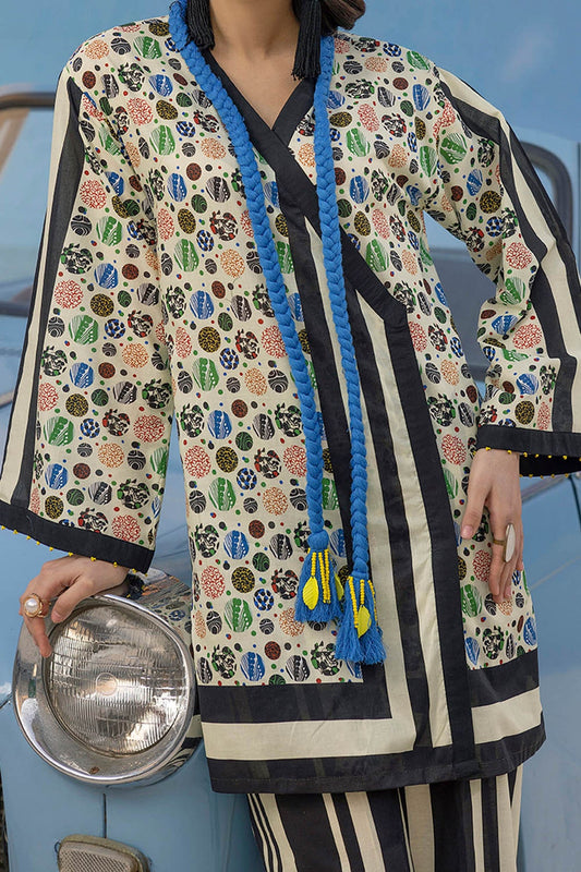 2 Piece Unstitched Printed Lawn Suit TL-52036