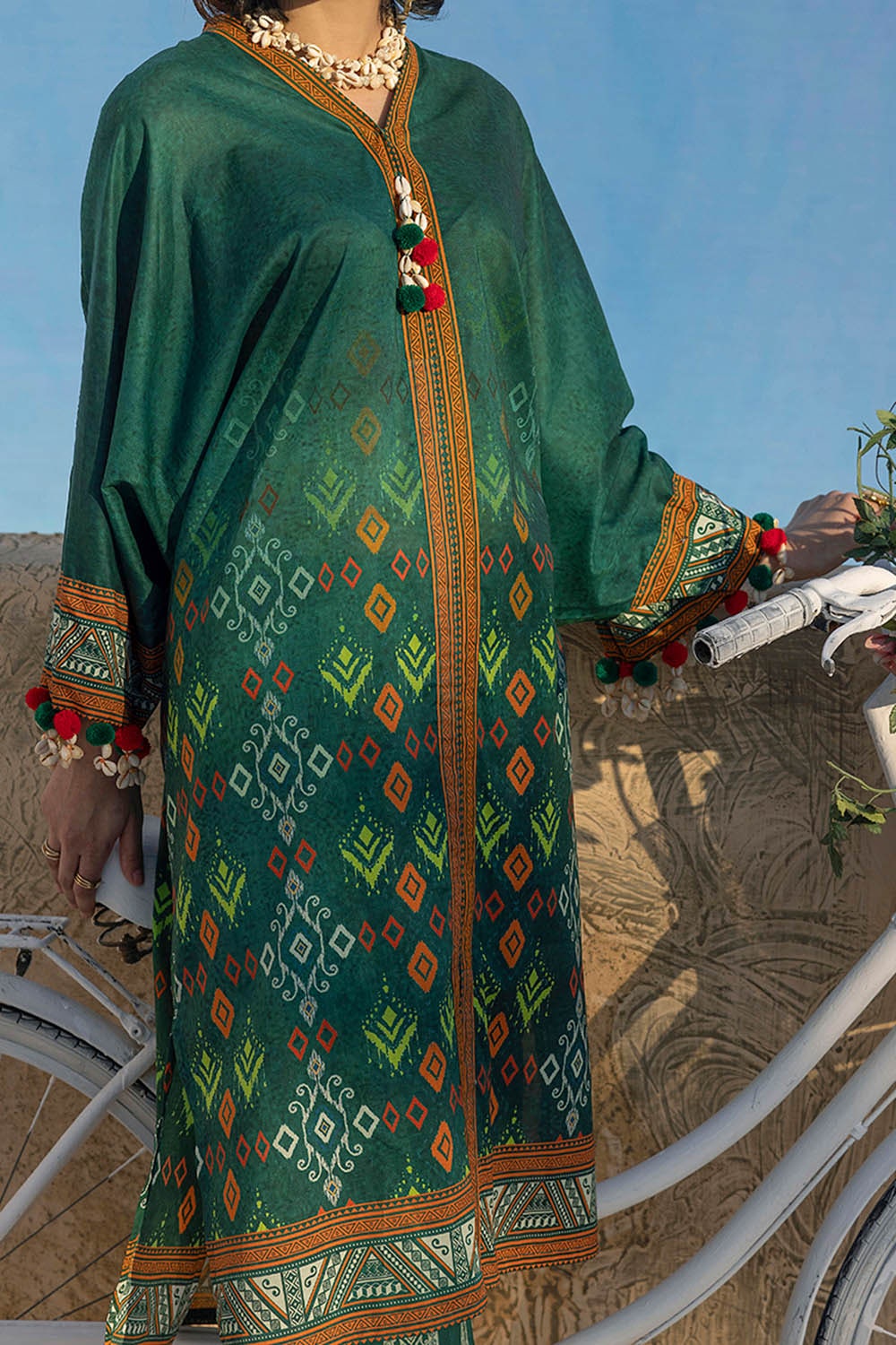 2 Piece Unstitched Printed Lawn Suit TL-52066
