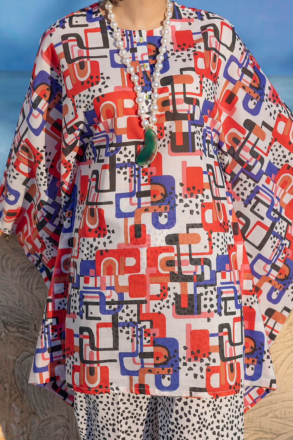 2 Piece Unstitched Printed Lawn Suit TL-52094