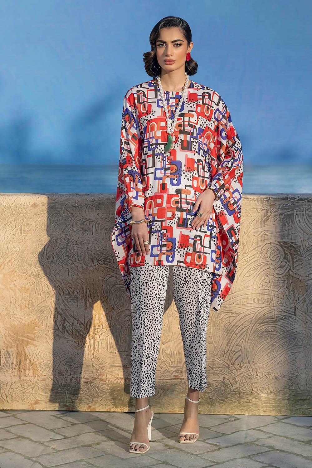 2 Piece Unstitched Printed Lawn Suit TL-52094