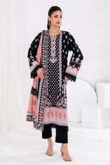 3 Piece Unstitched Printed Lawn suit CLP-42167