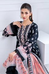 3 Piece Unstitched Printed Lawn suit CLP-42167