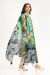 Printed Lawn Shirt And Dupatta IUSTKD-722