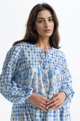 Printed Round Neck Dress WM-DRS-SS24-029