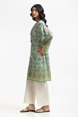 Printed Lawn Shirt IUSTK-480