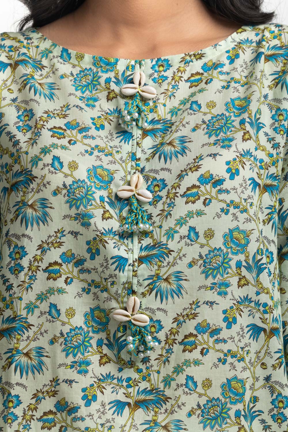 Printed Lawn Shirt IUSTK-480