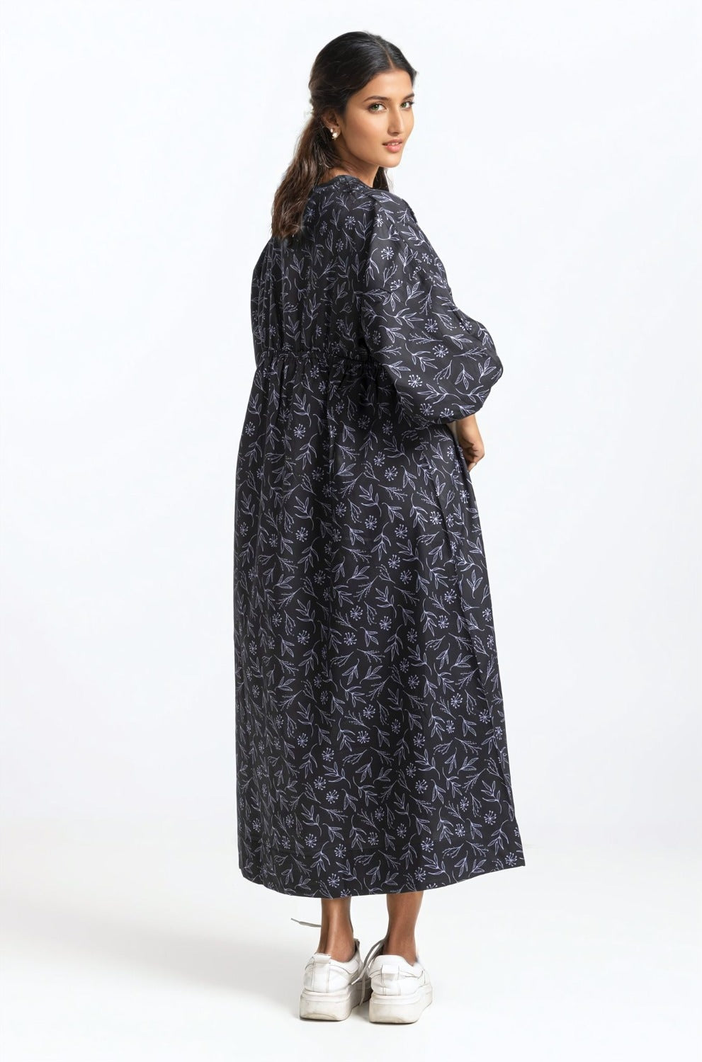 Printed V Neck Dress WM-DRS-SS24-023
