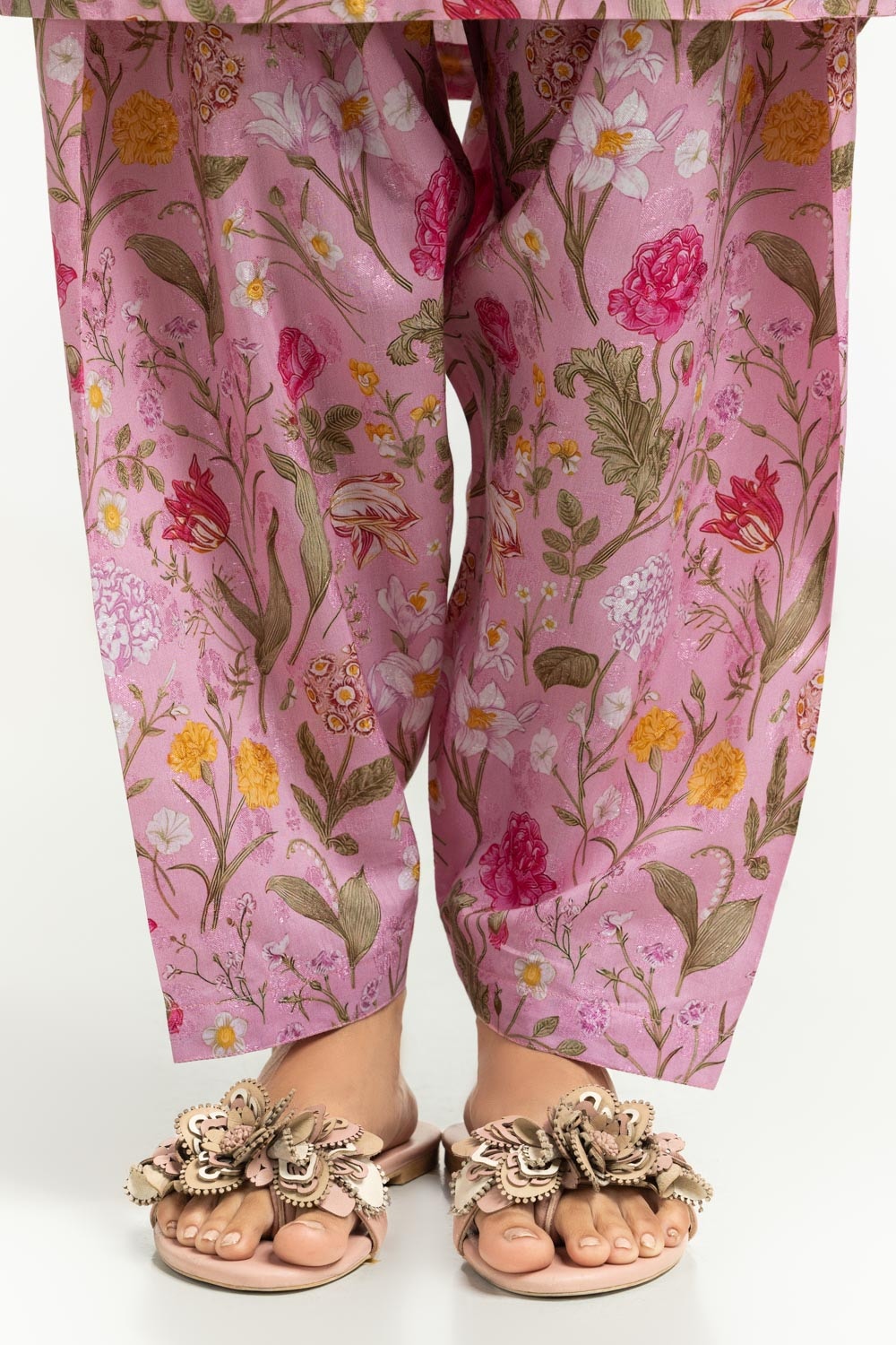 Printed viscose With embroidery Co-Ord Set IPST-44347