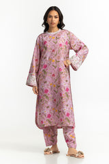Printed viscose With embroidery Co-Ord Set IPST-44347