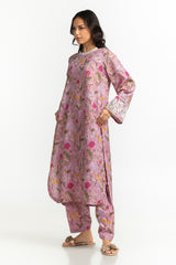 Printed viscose With embroidery Co-Ord Set IPST-44347