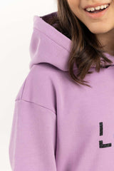 Junior Girl Purple Hoodie 224-412-048