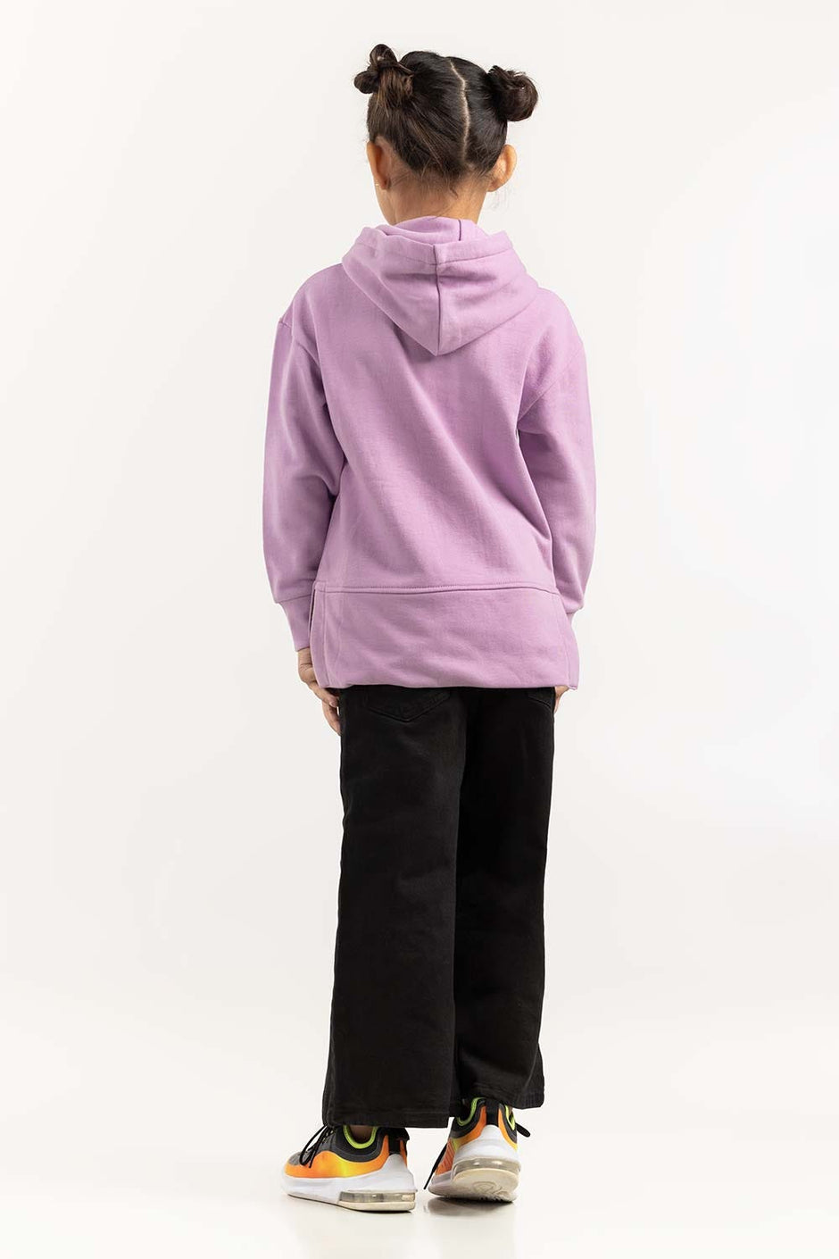 Toddler Girl Purple Hoodie 224-612-041