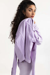 Lilac Non Denim Jacket  224-210-049