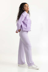Lilac Non Denim Jacket  224-210-049