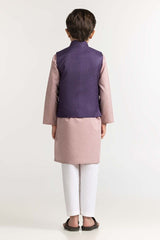 Purple Styling Waist Coat KWC-PD23-012