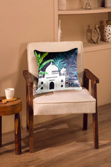SS23-QILLA Digital Square Cushion Cover